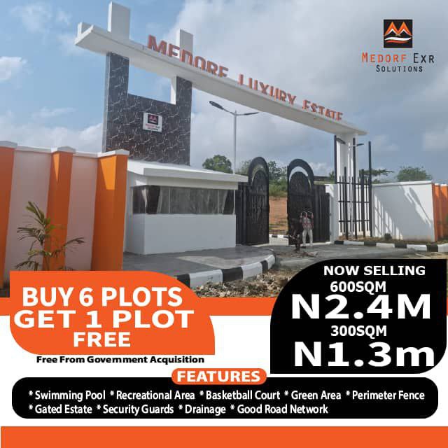 Cheap Land For Sale in Medorf Luxury Estate Epe Lagos